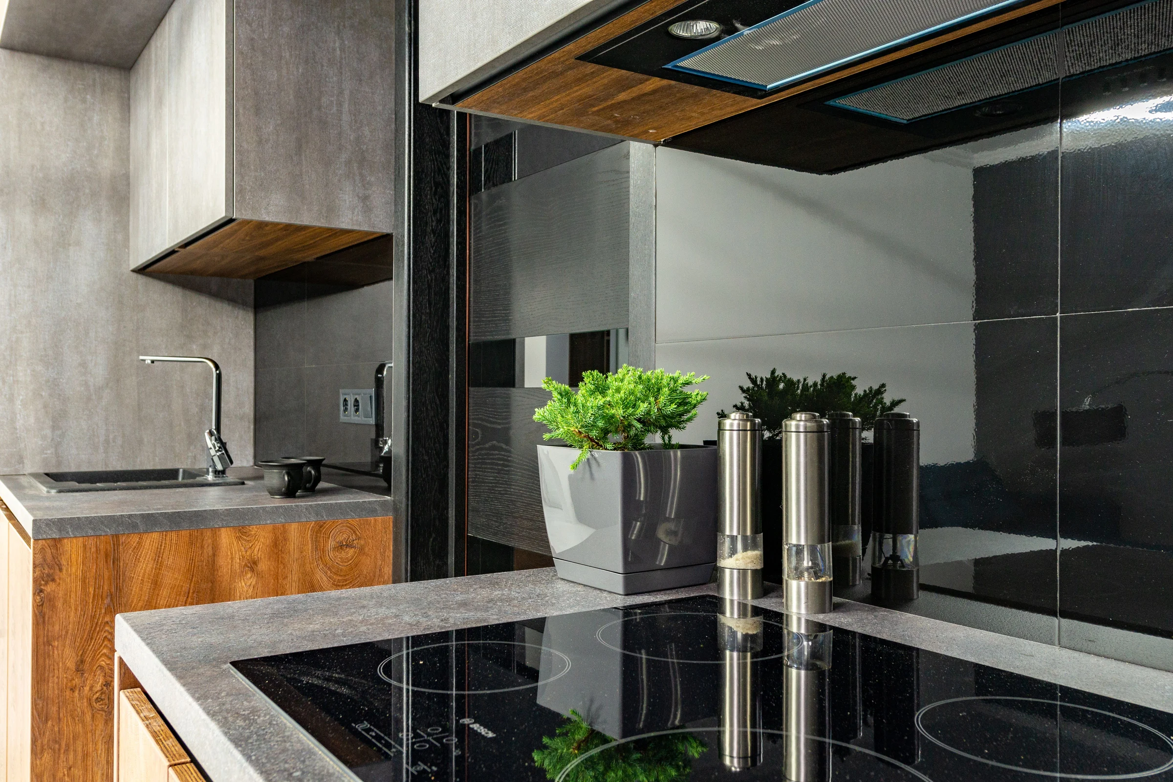 Cuisine moderne après rénovation
